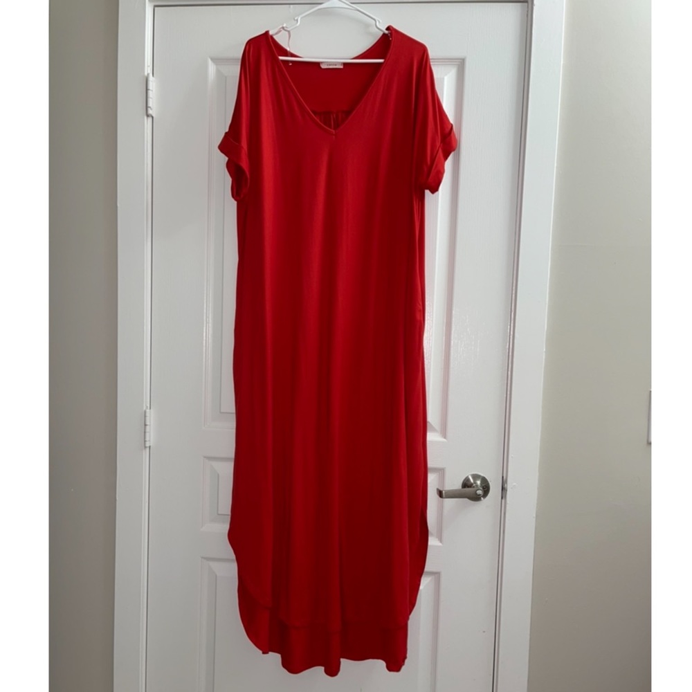 Plus size maxi dress